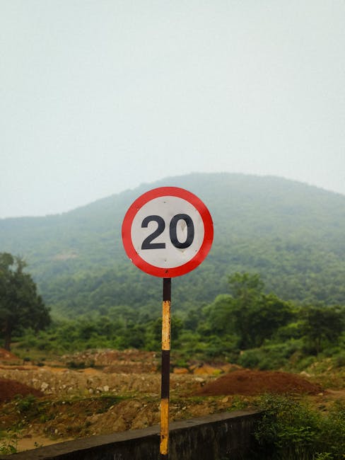 Speed limit sign representing performance optimization